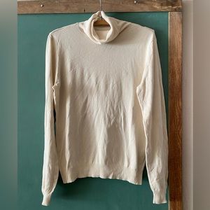 Lauren Ralph Lauren Silk Blend Turtleneck Sweater